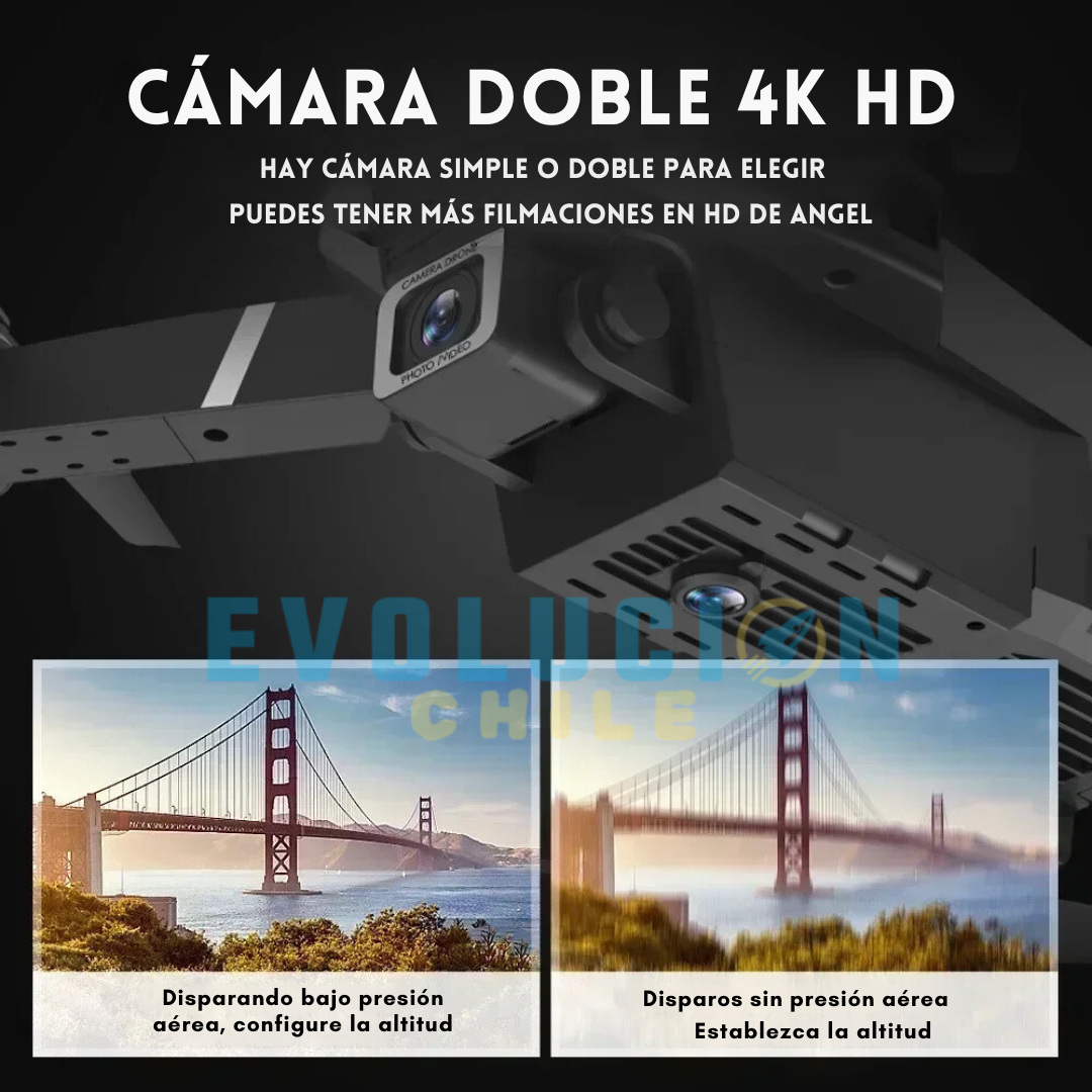 ¡SUPER OFERTA! Drone Profesional 4K HD +ENVIO GRATIS (🎁🎄)