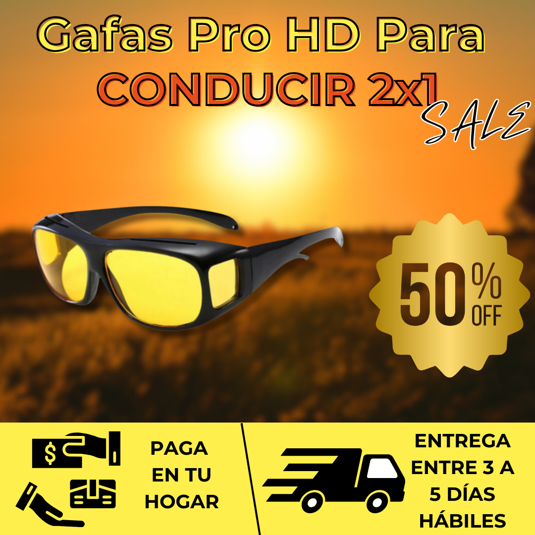 ¡SUPER OFERTA 2x1!-Gafas Pro HD Para Conducir™