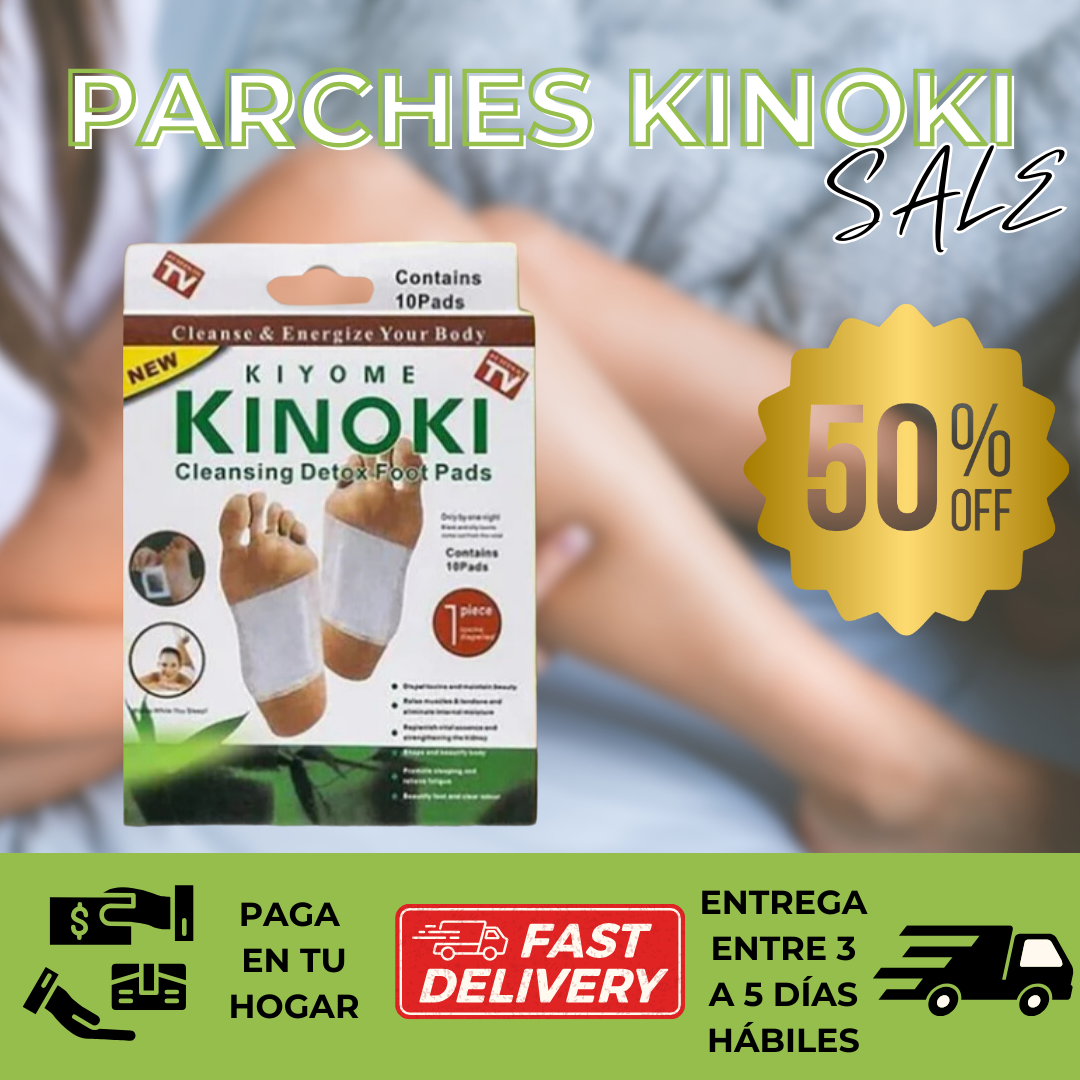 ¡SUPER OFERTA! Parches Kinoki Desintoxicantes